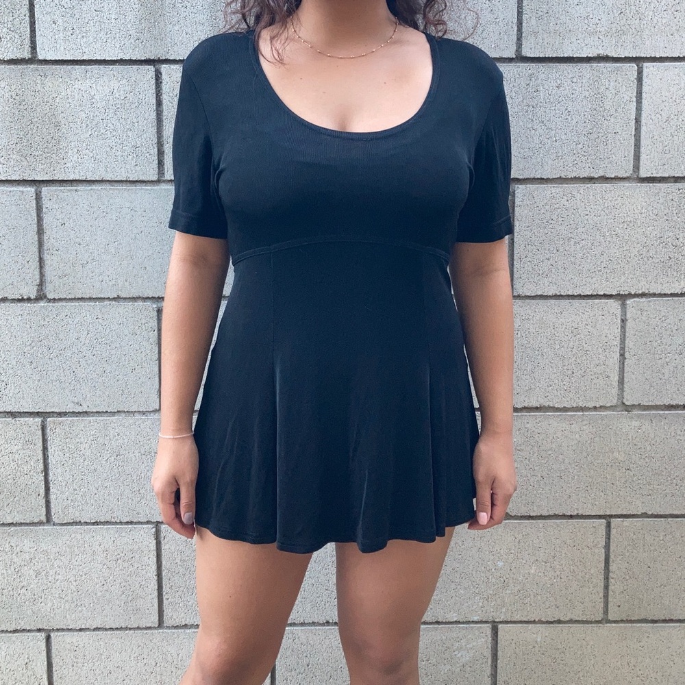 ⭐️vintage black mini dress⭐️